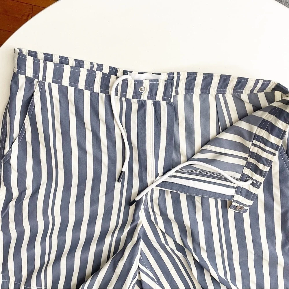 Solid & Striped 7” Stripe Hybrid Shorts Men’s Large NWOT